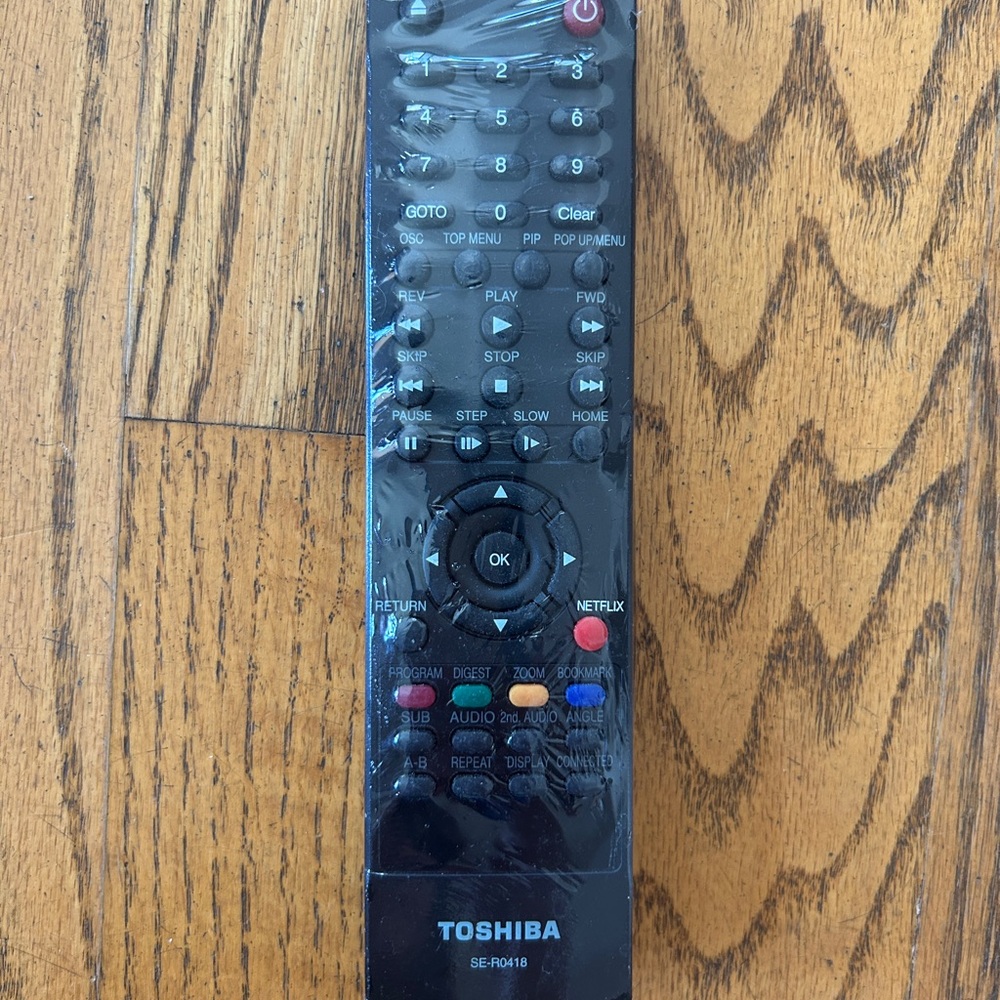 Toshiba Black Multi-Function Remote